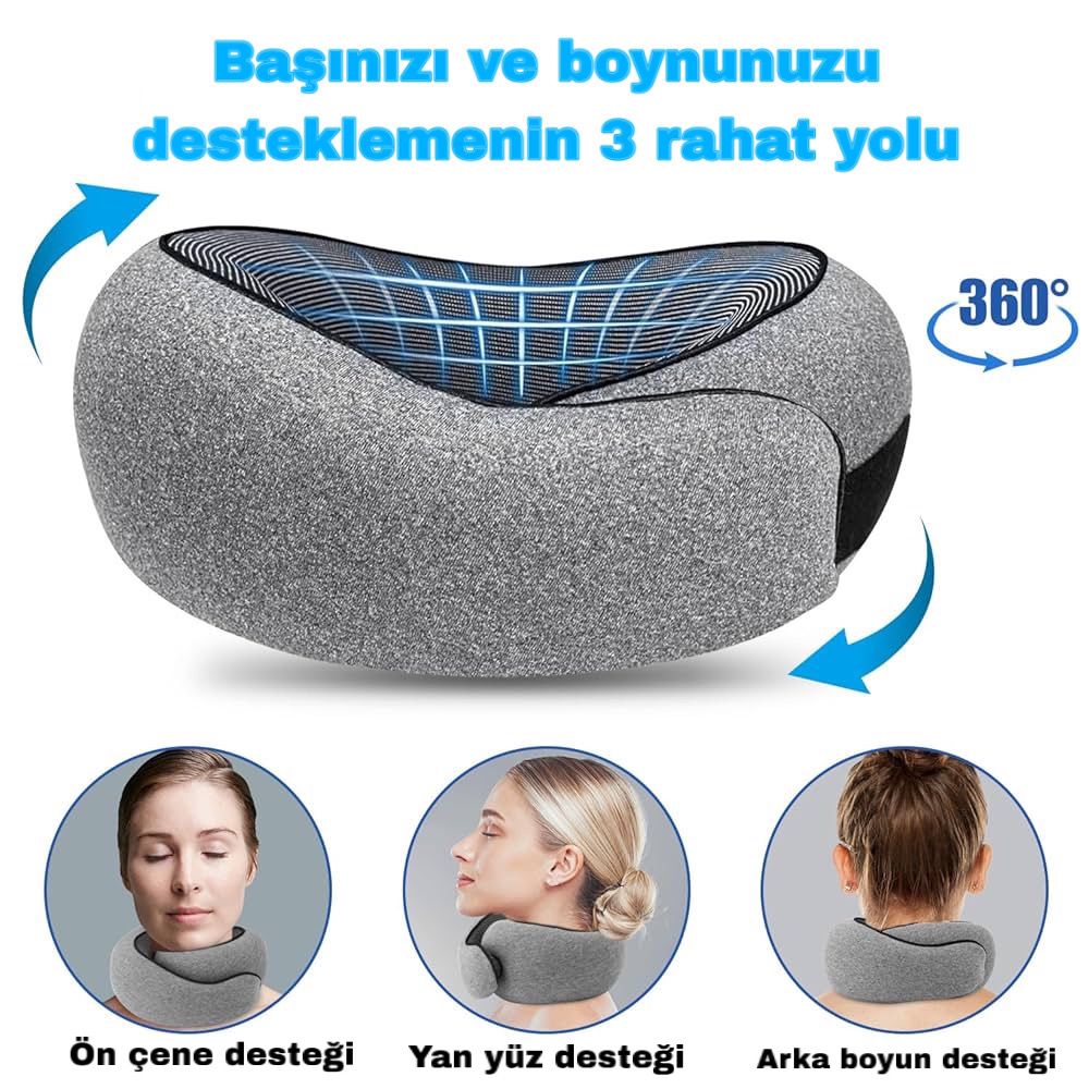 Restflow Uyku Yastığı + Bedava Uyku Gözlüğü