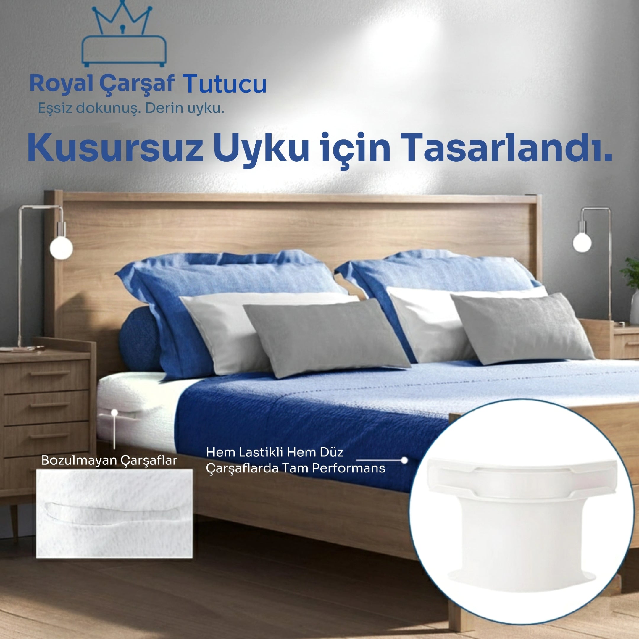 Royal Çarşaf Sabitleyici